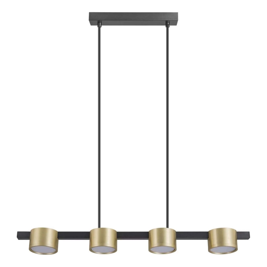 Lámpara LED colgante MIRELLA 4xGX53/6W/230V dorado/negro