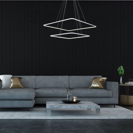 Lámpara LED colgante NIX LED/50W/230V blanco