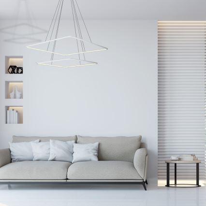 Lámpara LED colgante NIX LED/50W/230V blanco