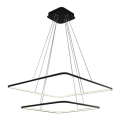 Lámpara LED colgante NIX LED/50W/230V negro