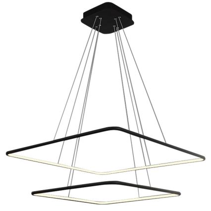 Lámpara LED colgante NIX LED/50W/230V negro