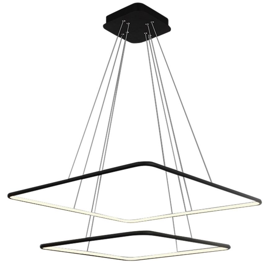 Lámpara LED colgante NIX LED/50W/230V negro