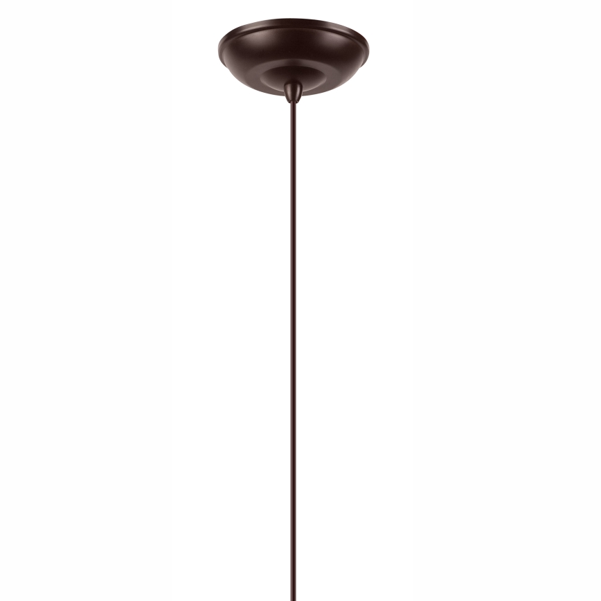 Lámpara LED colgante NOEL MINI 1xE27/60W/230V marrón