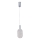 Lámpara LED colgante PERFORATO LED/6,3W/230V 3000K cromo brillante diá. 13 cm