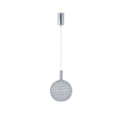 Lámpara LED colgante PERFORATO LED/6,3W/230V 3000K cromo brillante diá. 20 cm