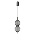 Lámpara LED colgante PUMA LED/10W/230V diámetro 14 cm negra