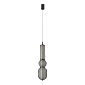 Lámpara LED colgante PUMA LED/15W/230V diámetro 14 cm negra