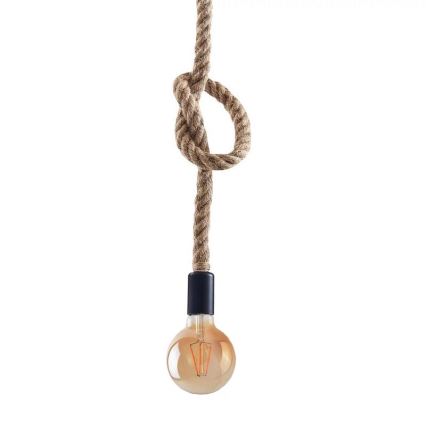 Lámpara LED colgante ROPE 1xE27/8W/230V