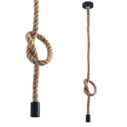 Lámpara LED colgante ROPE 1xE27/8W/230V