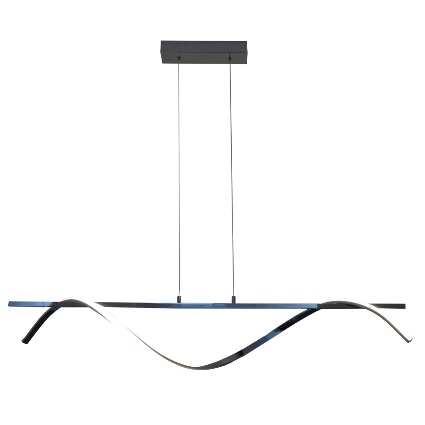 Lámpara LED colgante RUMBA LED/23W/230V 4000K cromo brillante
