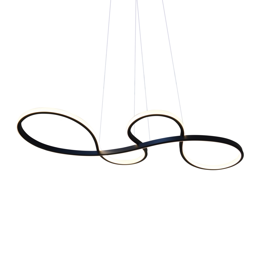 Lámpara LED colgante SALSA LED/38W/230V 4000K negro