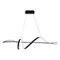 Lámpara LED colgante SASH LED/36W/230V negro