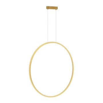 Lámpara LED colgante SATURNO LED/46W/230V Ø 80 cm IP44 dorado