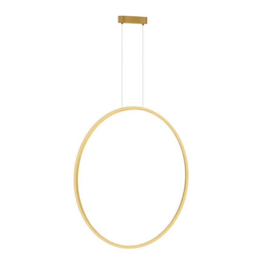 Lámpara LED colgante SATURNO LED/46W/230V Ø 80 cm IP44 dorado