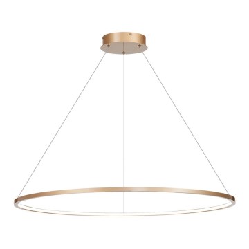 Lámpara LED colgante SATURNO LED/57W/230V Ø 100 cm IP44 dorado
