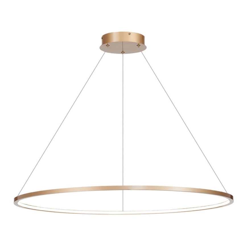 Lámpara LED colgante SATURNO LED/57W/230V Ø 100 cm IP44 dorado