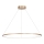 Lámpara LED colgante SATURNO LED/57W/230V Ø 100 cm IP44 dorado