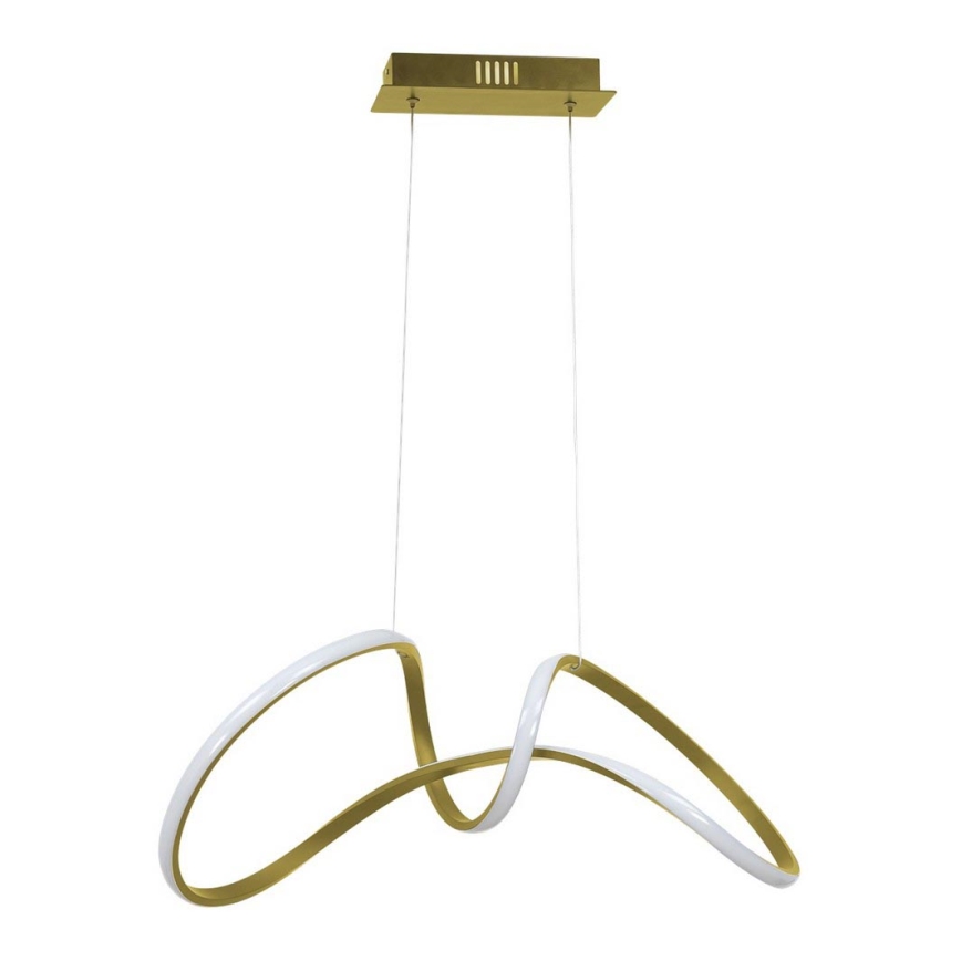 Lámpara LED colgante TESORO LED/48W/230V dorado