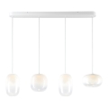 Lámpara LED colgante VASO LED/15W/230V blanco