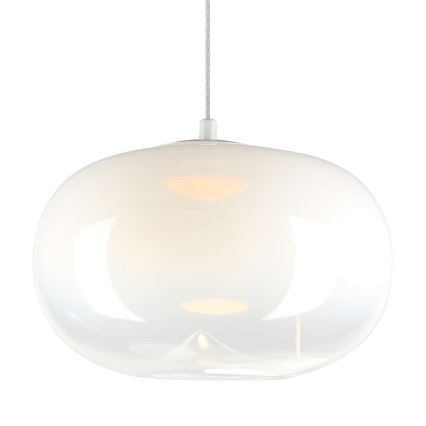 Lámpara LED colgante VASO LED/4W/230V diá. 18 cm blanco