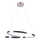 Lámpara LED colgante ZEFIRA LED/40W/230V 4000K diá. 50 cm cromo brillante