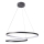 Lámpara LED colgante ZEFIRA LED/52W/230V 4000K diá. 60 cm antracita