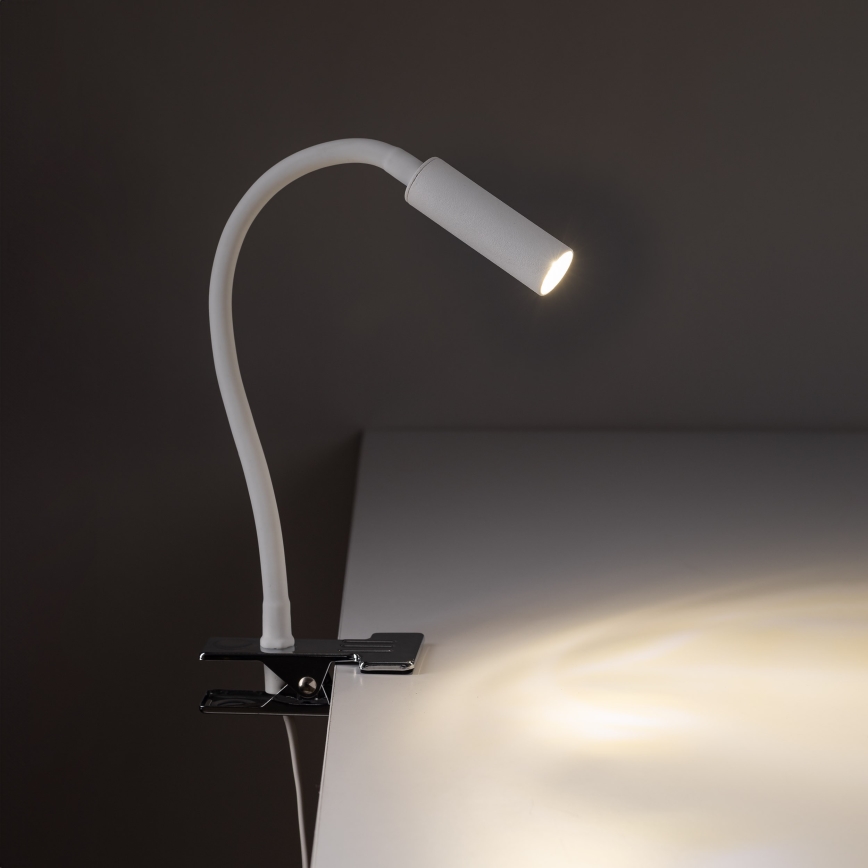 Lámpara LED con clip LAGOS 1xG9/3W/230V 4000K blanco