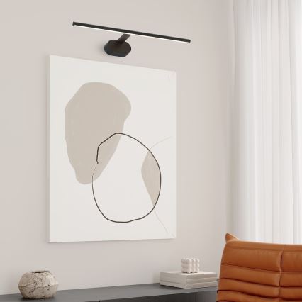 Lámpara LED de cuadro PRADO LED/11W/230V negro