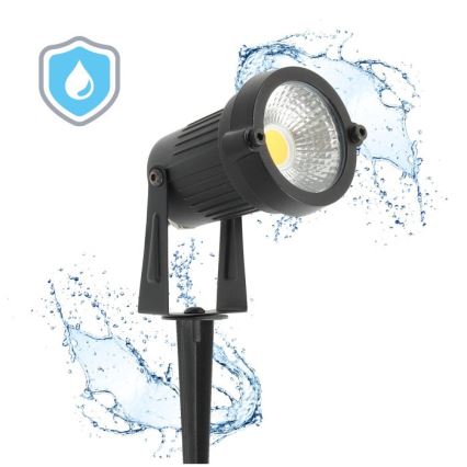 Lámpara LED de exterior BLAKE LED/5W/230V 3000K IP65 negra