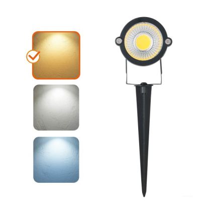 Lámpara LED de exterior BLAKE LED/5W/230V 3000K IP65 negra