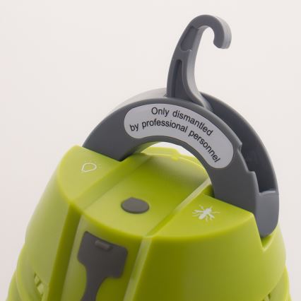 Lámpara LED de exterior con una trampa para insectos LED/5W/USB 1800mAh IP44