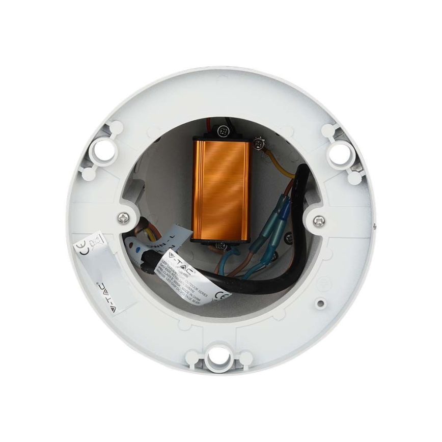 Lámpara LED de exterior LED/10W/230V 80cm 4000K IP65 blanco
