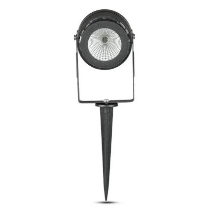 Lámpara LED de exterior LED/12W/230V 3000K negro IP65