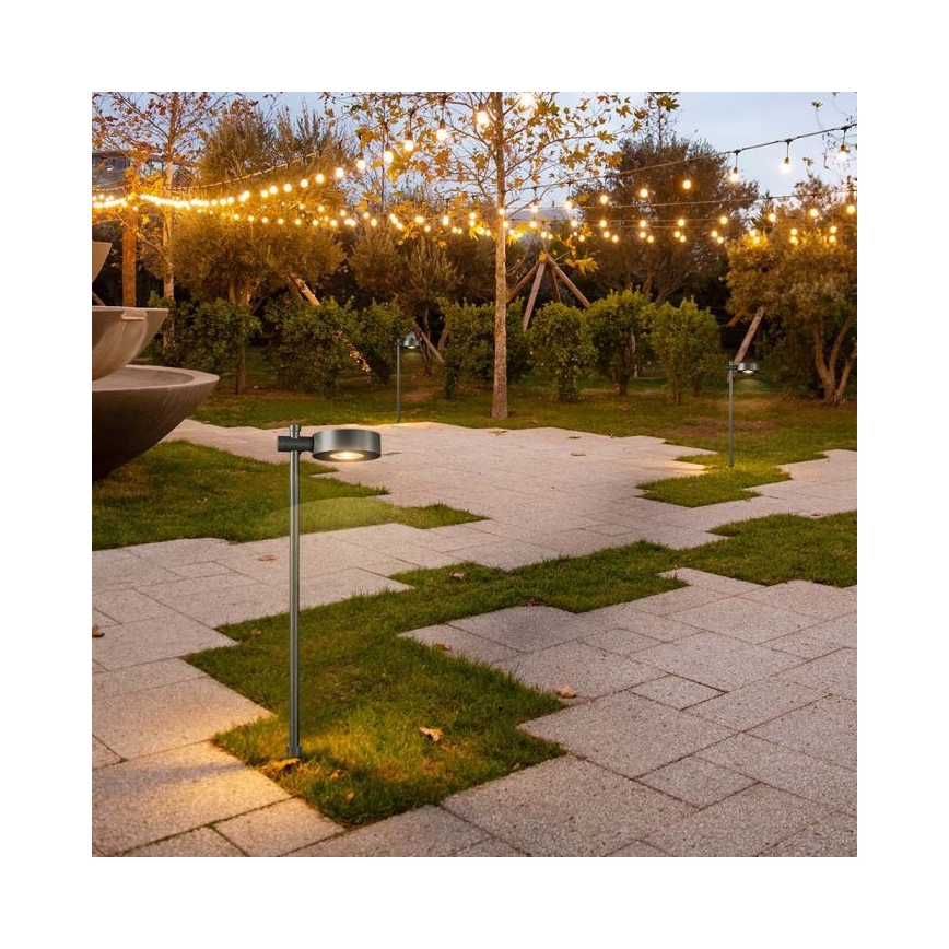 Lámpara LED de exterior LED/7W/230V 4000K IP65 negra 102 cm