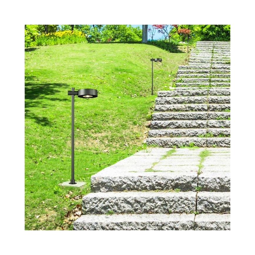 Lámpara LED de exterior LED/7W/230V 4000K IP65 negra 102 cm