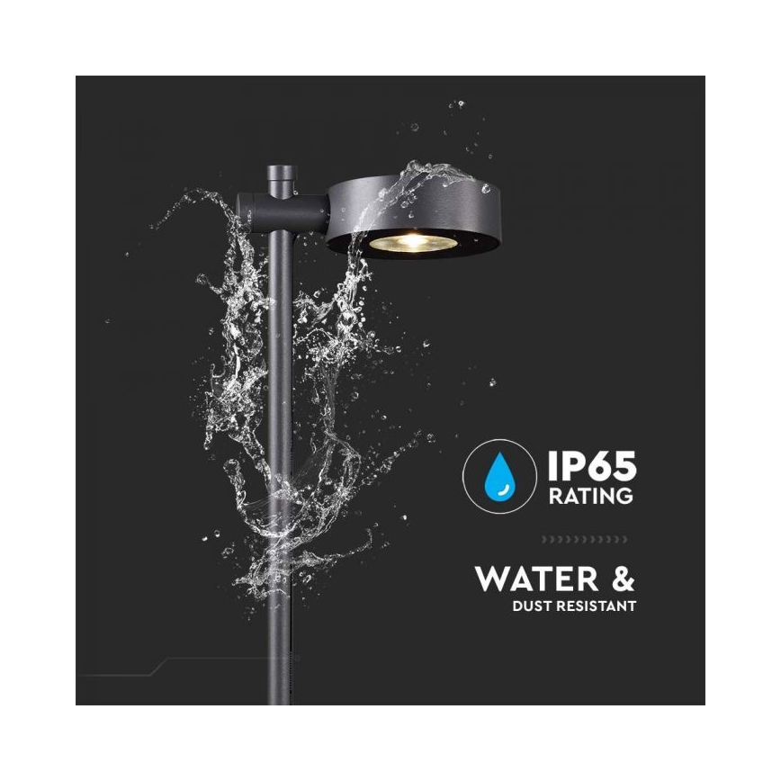 Lámpara LED de exterior LED/7W/230V 4000K IP65 negra