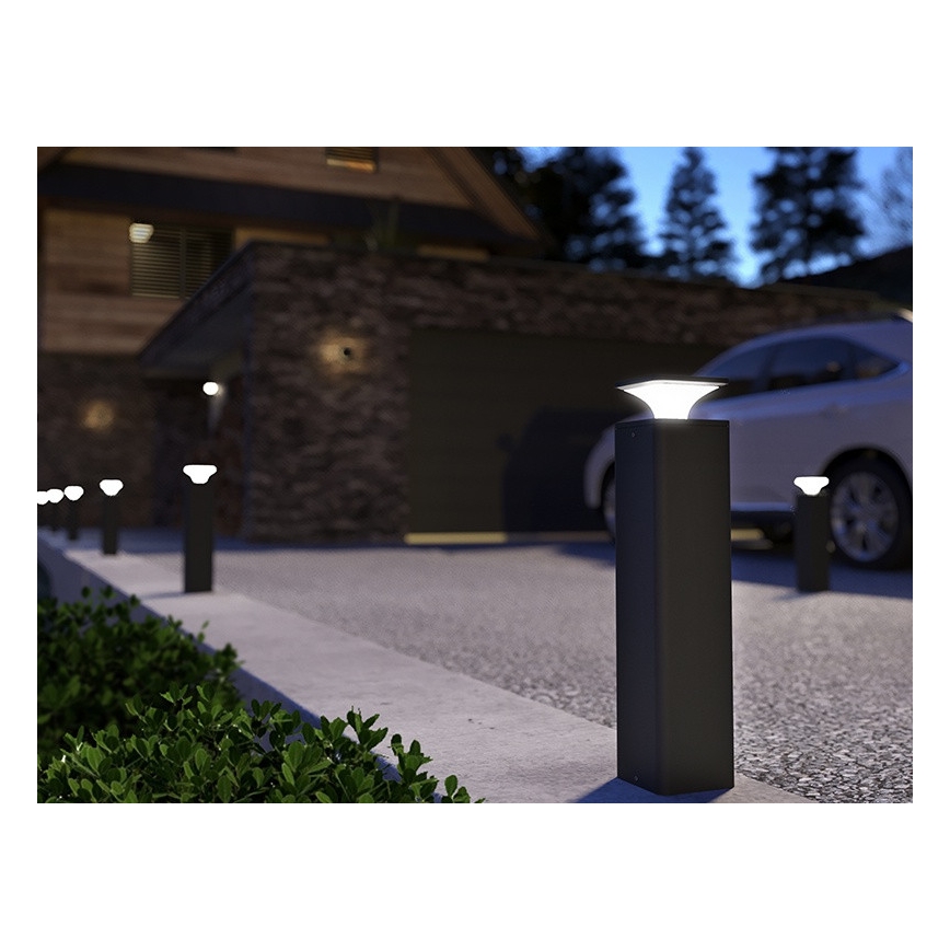 Lámpara LED de exterior ORNELA LED/6W/230V 3000K IP54 marrón