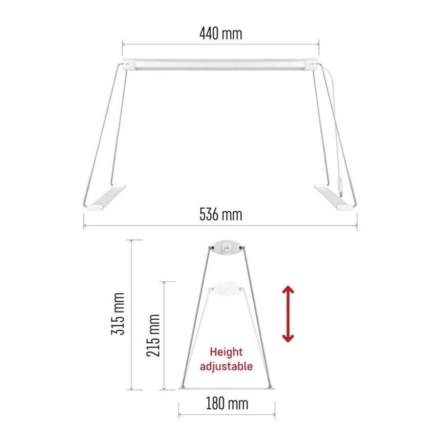 Lámpara LED de interior para cultivo de plantas GROW LED/15W/230V