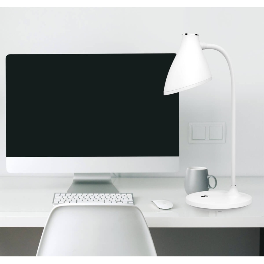 Lámpara de mesa táctil LED regulable LED/5W/5V 2400 mAh
