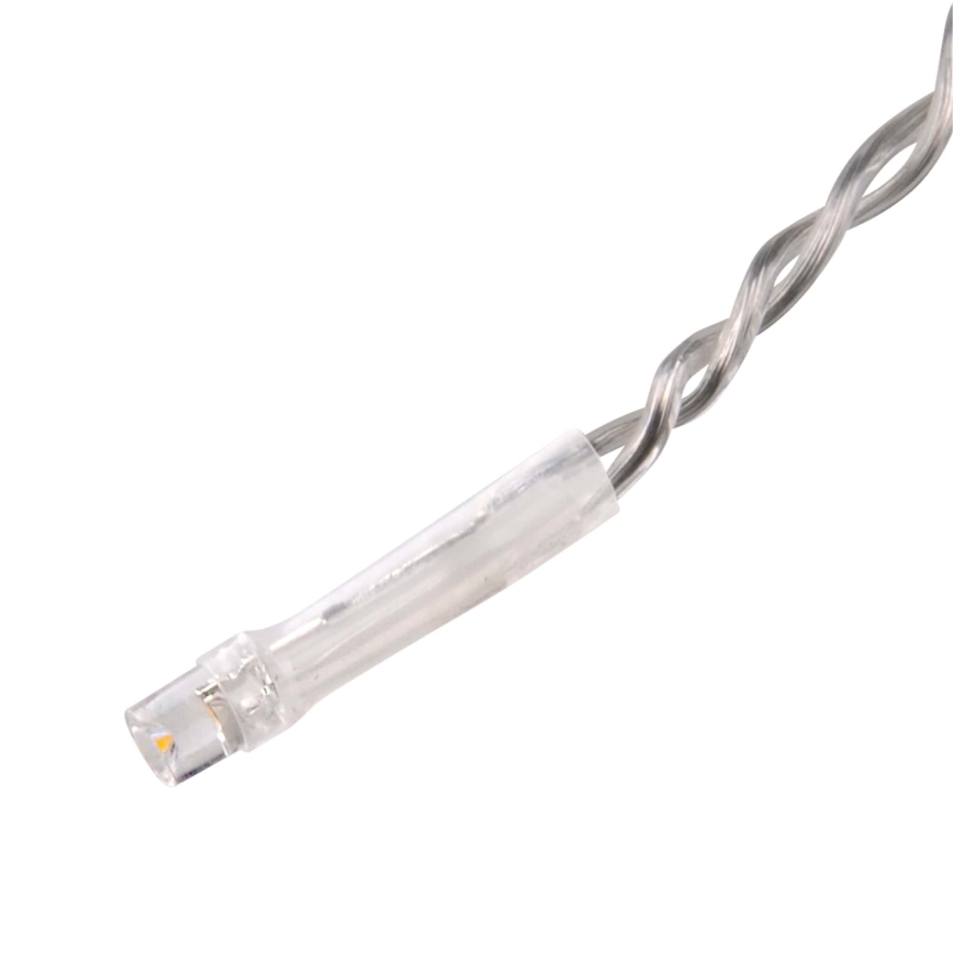 Lámpara LED de Navidad ESTELLA 47xLED/8 funciones 3,5 m blanco cálido