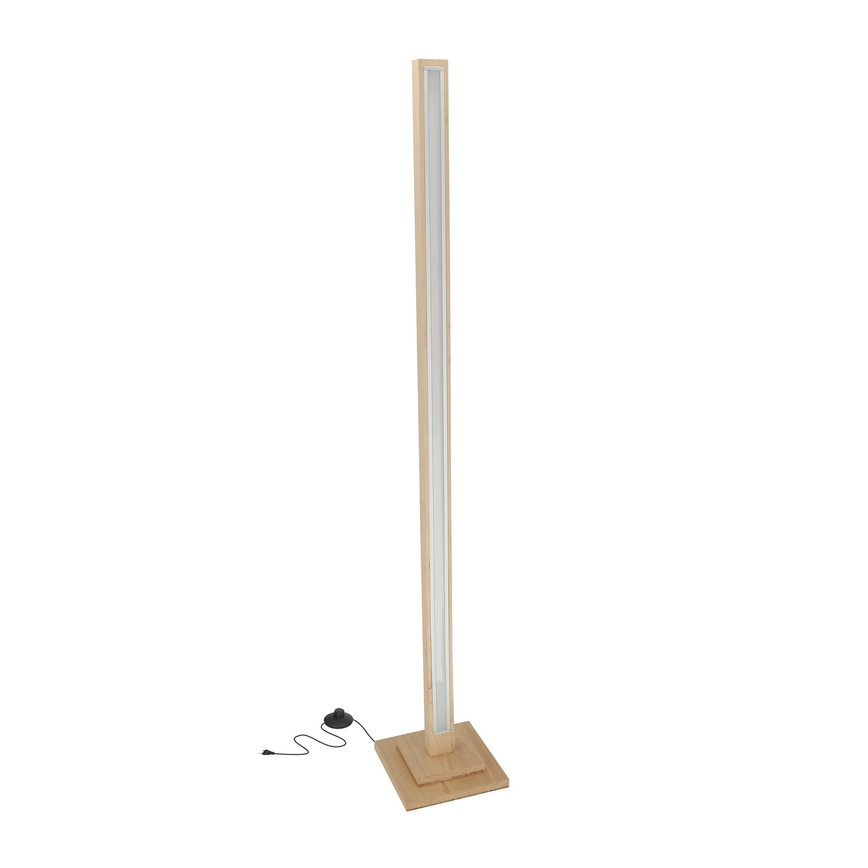 Lámpara LED de pie ALSET LED/18W/230V haya
