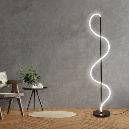 Lámpara LED de pie EMMA LED/36W/230V negro