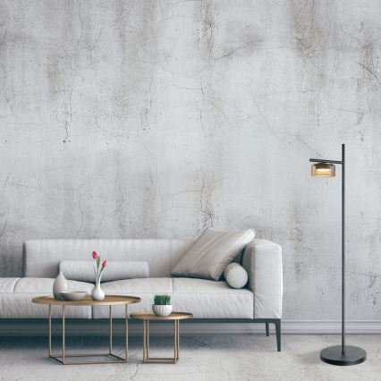 Lámpara LED de pie OFELIA 1xGX53/6W/230V negro/beige