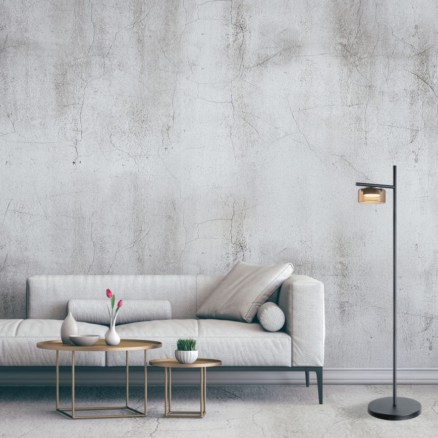 Lámpara LED de pie OFELIA 1xGX53/6W/230V negro/beige