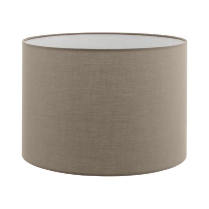 Lámpara LED de pie TUNJA 1xE27/20W/230V Ø 30 cm negro/taupe