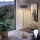 Lámpara LED de pie TUNJA 1xE27/20W/230V Ø 38 cm dorada/marrón