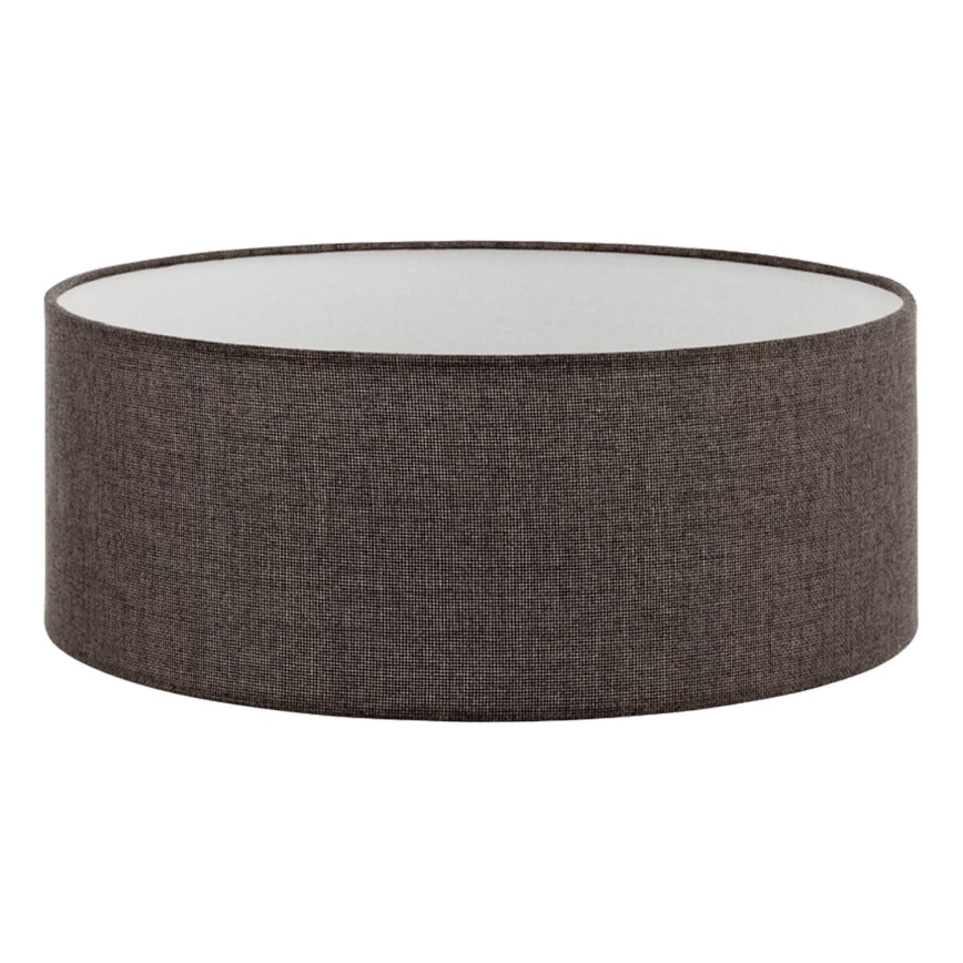 Lámpara LED de pie TUNJA 1xE27/20W/230V Ø 38 cm negro/marrón