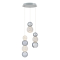 Lámpara LED de suspensión CREMONA LED/17W/230V 3000K cromo mate