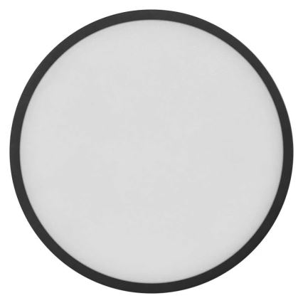 Lámpara de techo LED NEXXO LED/28,5W/230V 3000/3500/4000K Ø 30 cm negra