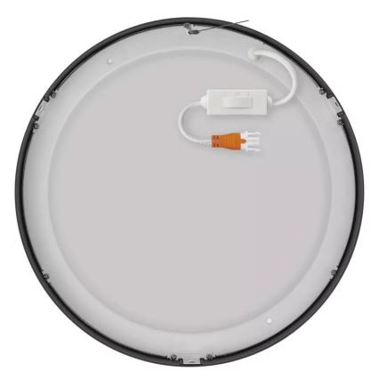 Lámpara de techo LED NEXXO LED/28,5W/230V 3000/3500/4000K Ø 30 cm negra